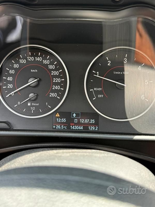 Usata BMW 114 95 CV (69 kW) 2014 Nero Utilitaria