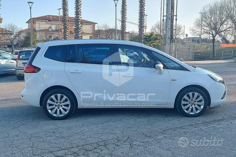 Usata Opel Zafira Tourer Cosmo 150 CV (110 kW) 2014 Bianco Monovolume