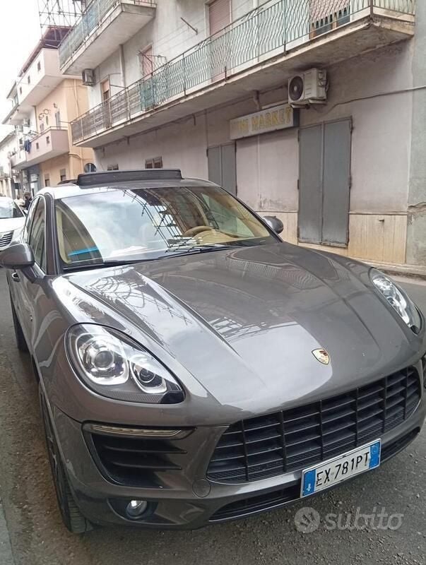 Usata Porsche Macan S 250 CV (183 kW) 2015 Grigio SUV