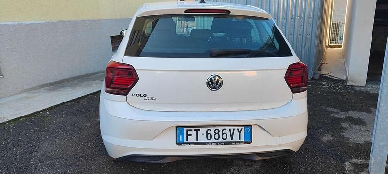Usata VW Polo Comfortline 80 CV (58 kW) 2019 Bianco Utilitaria