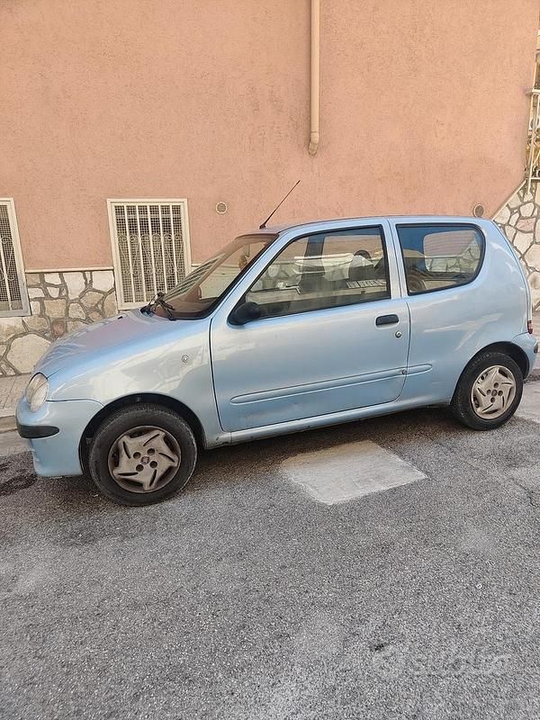 Usata Fiat Seicento 2003 Blu Utilitaria