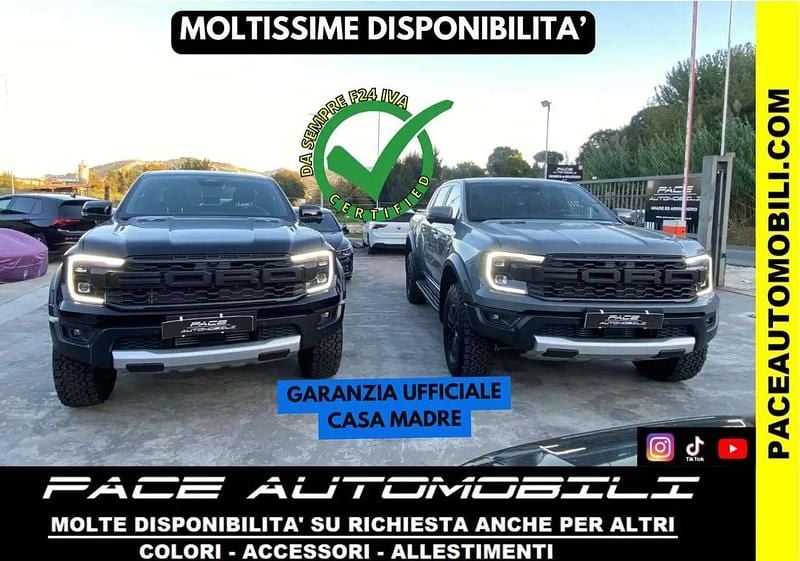 Nero Nuova 2025 Ford Ranger Raptor Pick-up | 54.500 € (Super prezzo) - Immagine 1/3