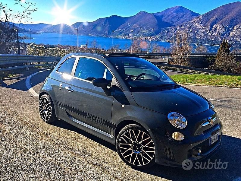 Usata Abarth 595C 165 CV (121 kW) 2015 Grigio Cabrio