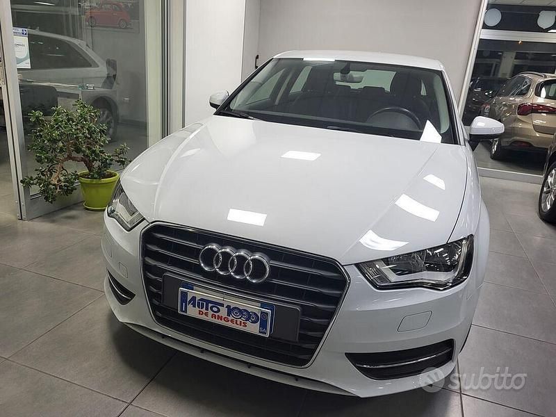 Usata Audi A3 110 CV (80 kW) 2016 Bianco Berlina