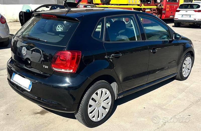 Usata VW Polo Comfortline 75 CV (55 kW) 2011 Nero Utilitaria