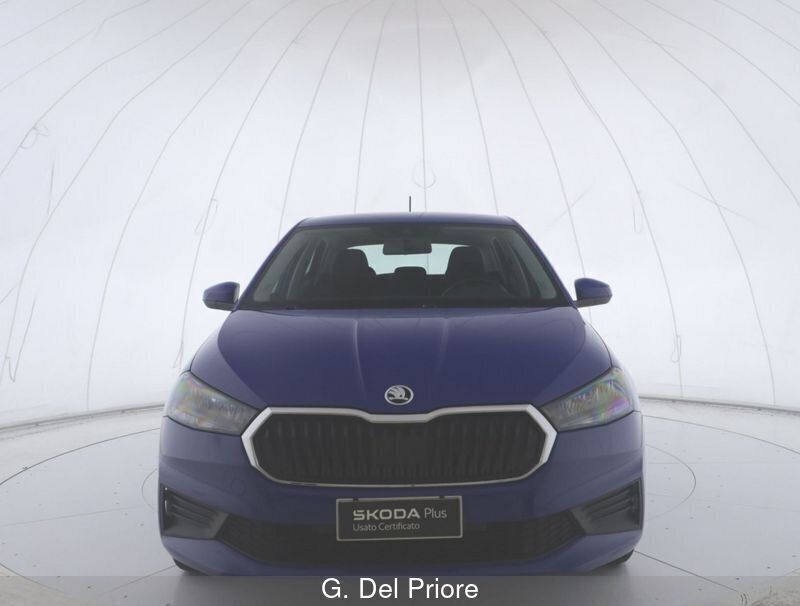 Usata Skoda Fabia Ambition 80 CV (58 kW) 2022 Blu Utilitaria