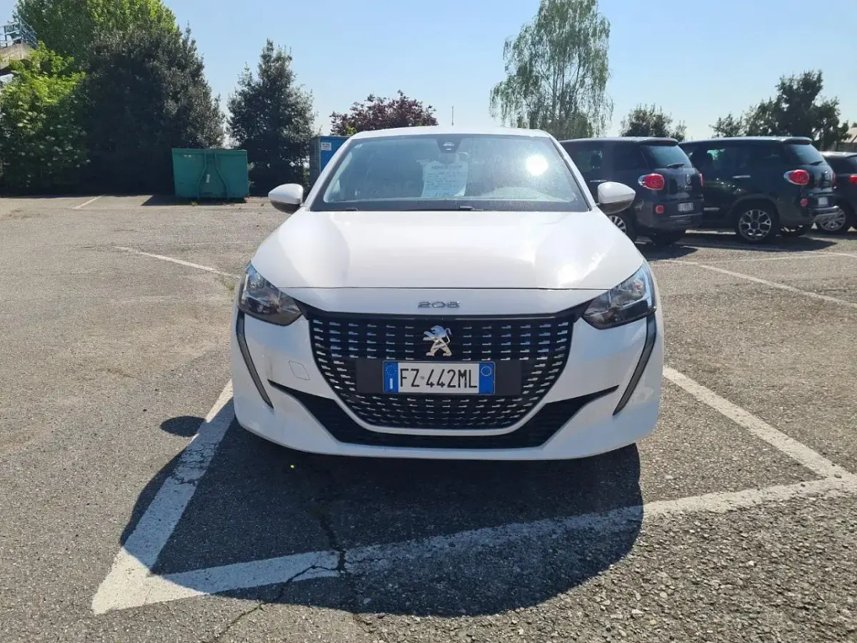Usata Peugeot 208 Active 75 CV (55 kW) 2020 Bianco Utilitaria