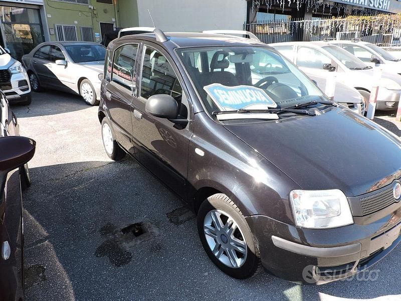 Usata Fiat Panda 2011 Nero Utilitaria