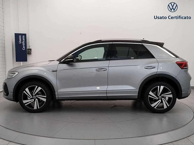 Nuova VW T-Roc R-line 116 CV (85 kW) 2025 Pyrit silver / nero SUV