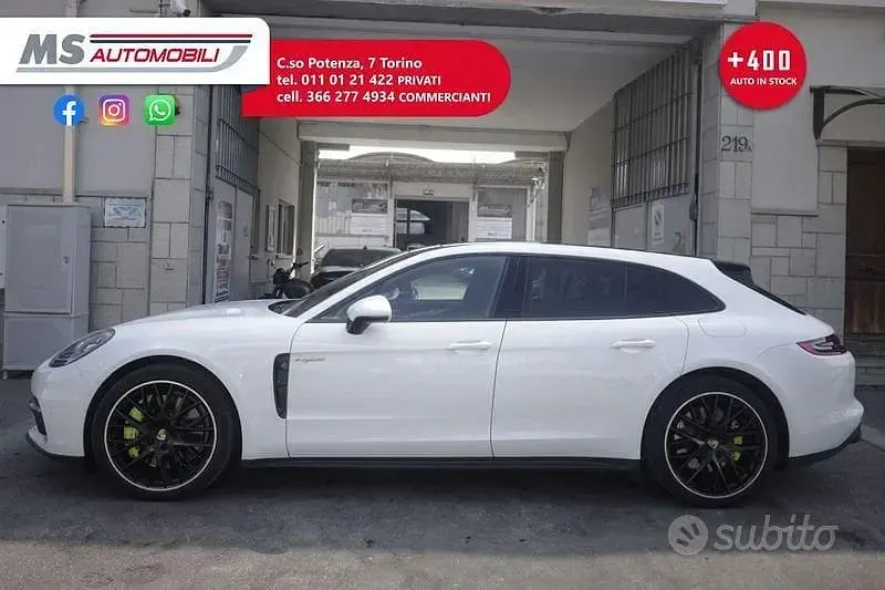 Usata Porsche Panamera 4 Sport 462 CV (339 kW) 2020 Bianco Utilitaria