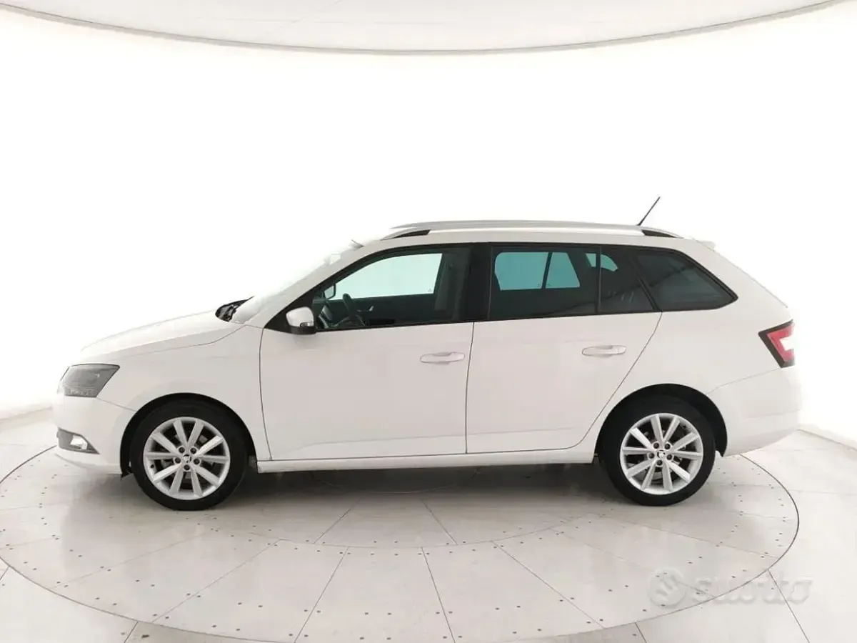 Usata Skoda Fabia Ambition 75 CV (55 kW) 2017 Bianco Station wagon