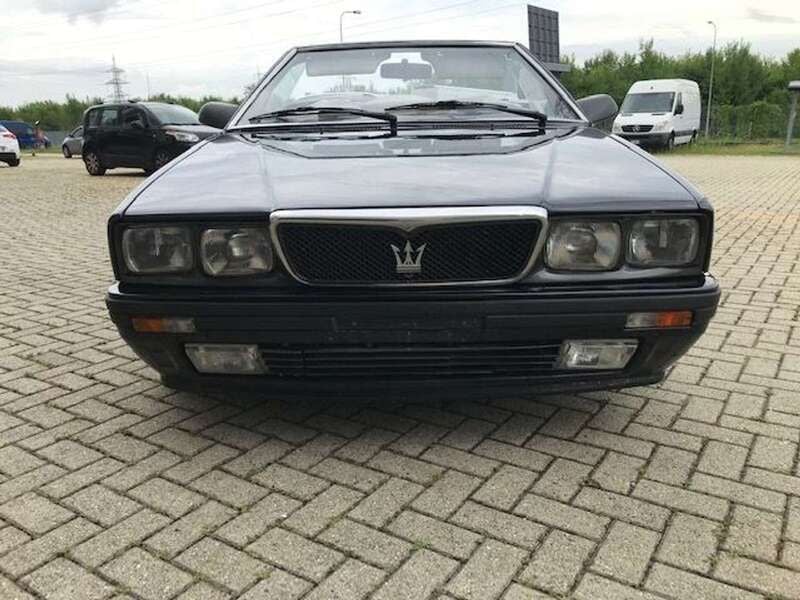 Usata Maserati Biturbo 224 CV (164 kW) 1990 Nero Cabrio