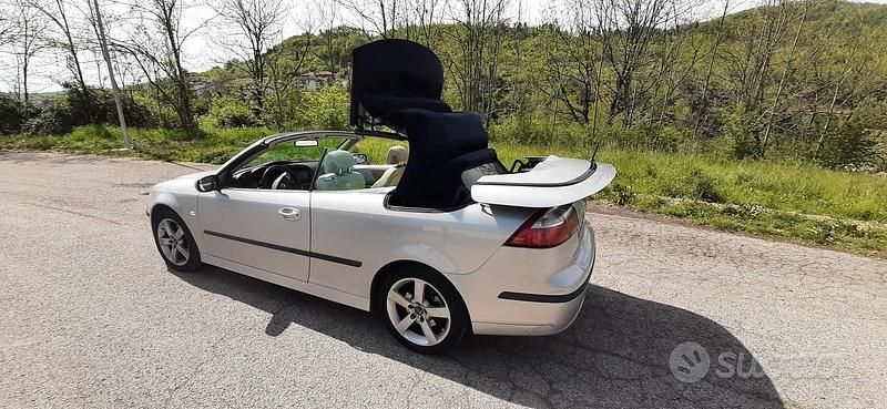 Usata Saab 9-3 Cabriolet 150 CV (110 kW) 2006 Grigio Cabrio