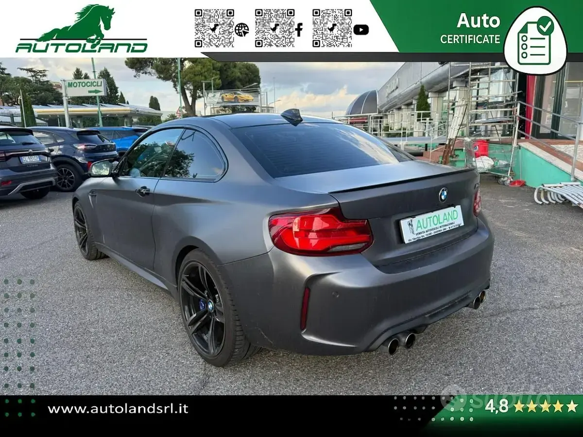 Usata BMW M2 370 CV (272 kW) 2019 Grigio Coupé