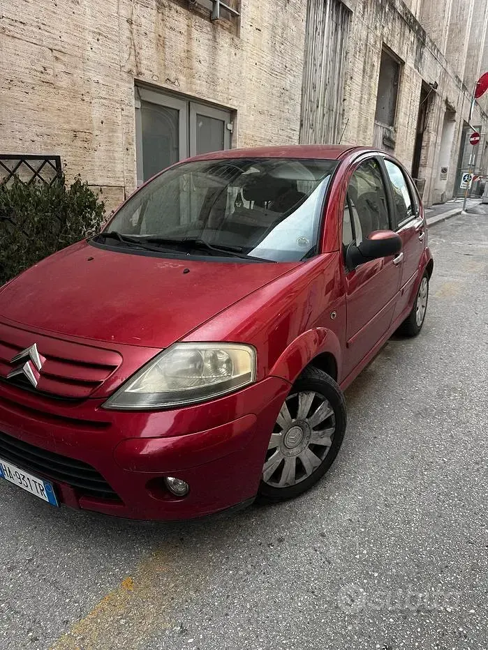 Usata Citroën C3 68 CV (50 kW) 2006 Rosso Berlina