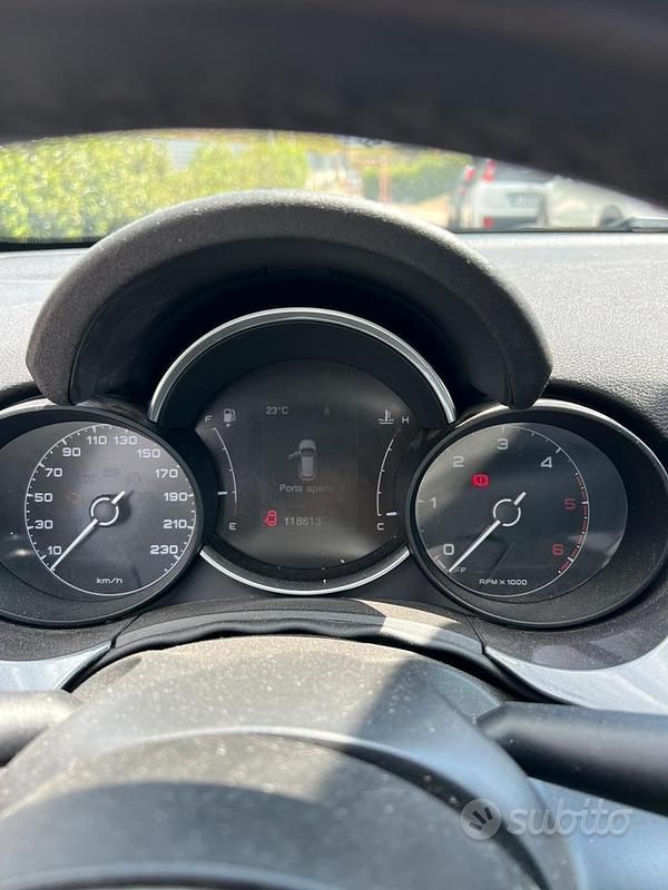 Usata Fiat 500X Cross 120 CV (88 kW) 2017 Grigio SUV