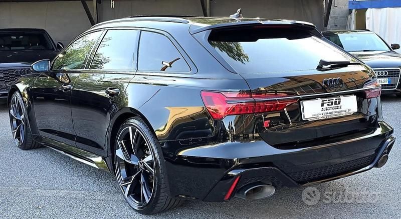 Usata Audi RS6 Premium 629 CV (462 kW) 2023 Nero Station wagon