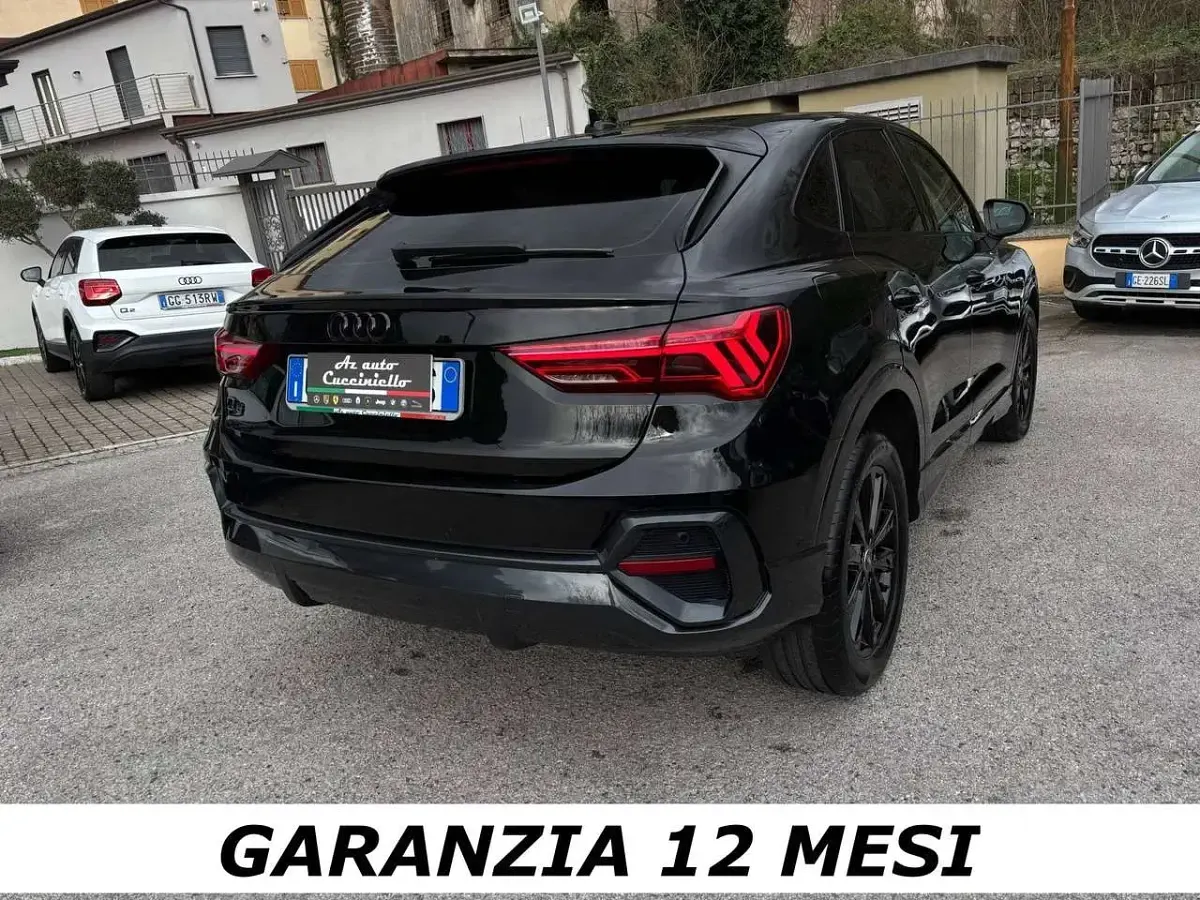 Usata Audi Q3 Sportback S-Line 150 CV (110 kW) 2021 Nero metallizzato SUV
