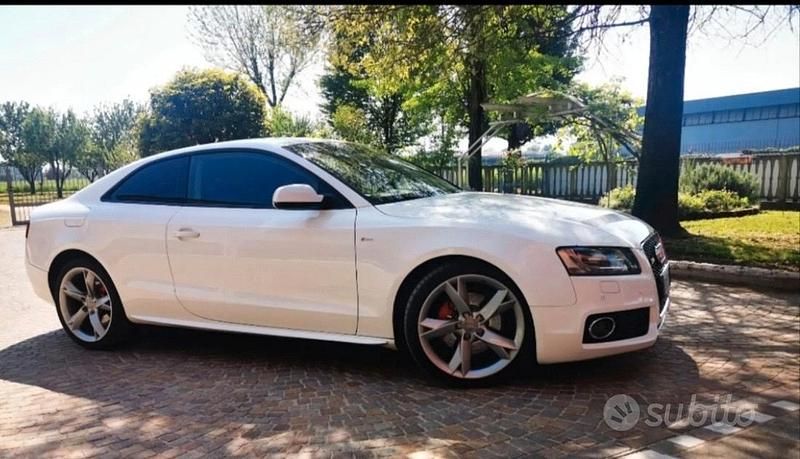 Usata Audi A5 2010 Bianco Coupé