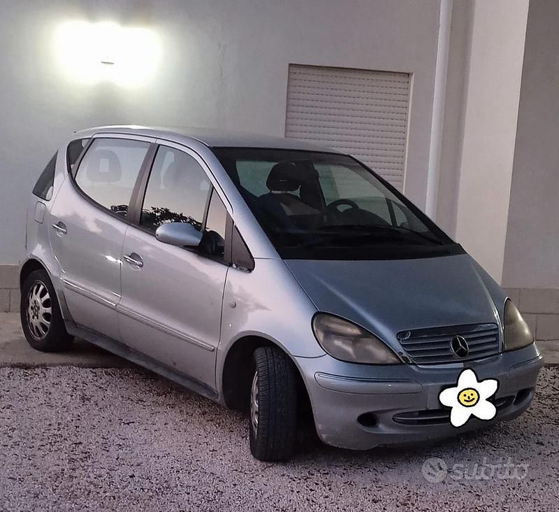 Usata Mercedes A170 95 CV (69 kW) 2002 Grigio Monovolume