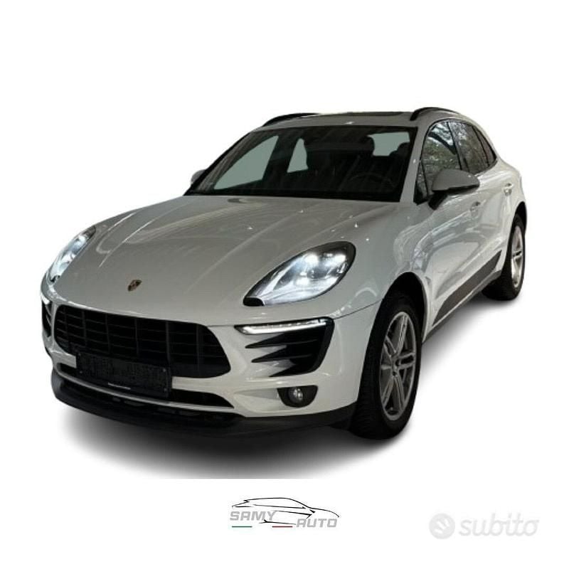 Bianco Usata 2017 Porsche Macan SUV | 34.990 € (Buon prezzo) - Immagine 1/4
