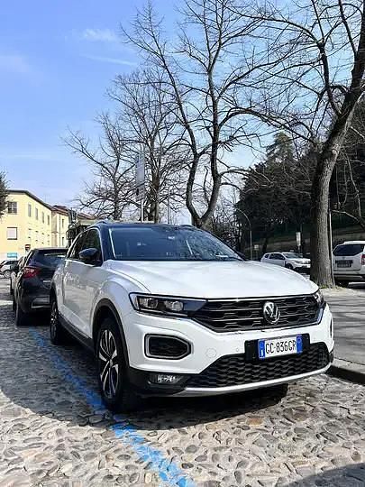 Usata VW T-Roc IQ Drive 150 CV (110 kW) 2019 Bianco SUV