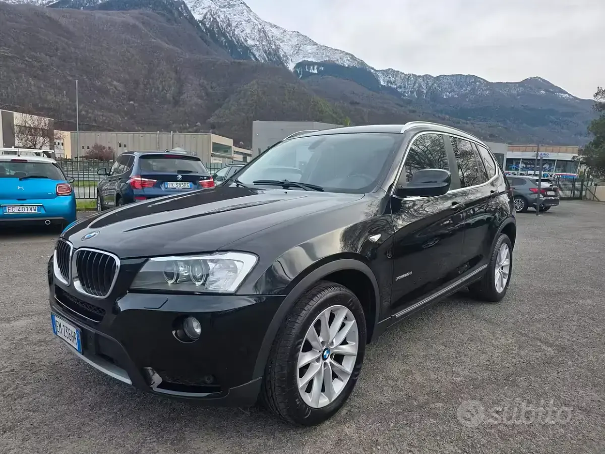 Usata BMW X3 184 CV (135 kW) 2012 Nero SUV