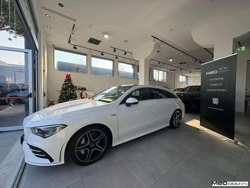 Usata Mercedes CLA35 AMG Shooting Brake AMG 306 CV (225 kW) 2019 Bianco Station wagon
