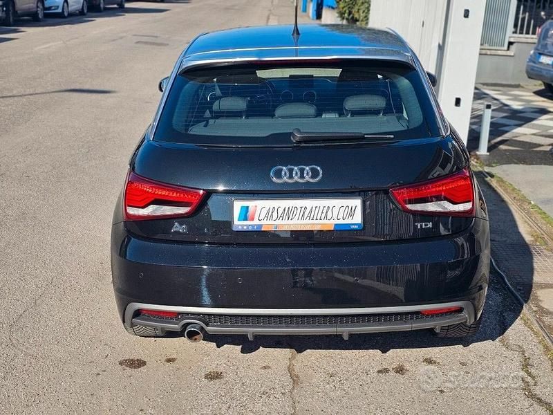 Usata Audi A1 S-Line 90 CV (66 kW) 2016 Nero Utilitaria