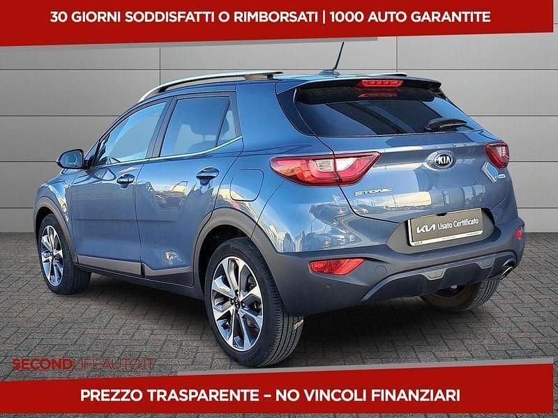 Usata Kia Stonic Style 101 CV (74 kW) 2022 Blu SUV