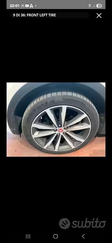 Usata Jaguar E-Pace R-Dynamic 150 CV (110 kW) 2018 Bianco SUV