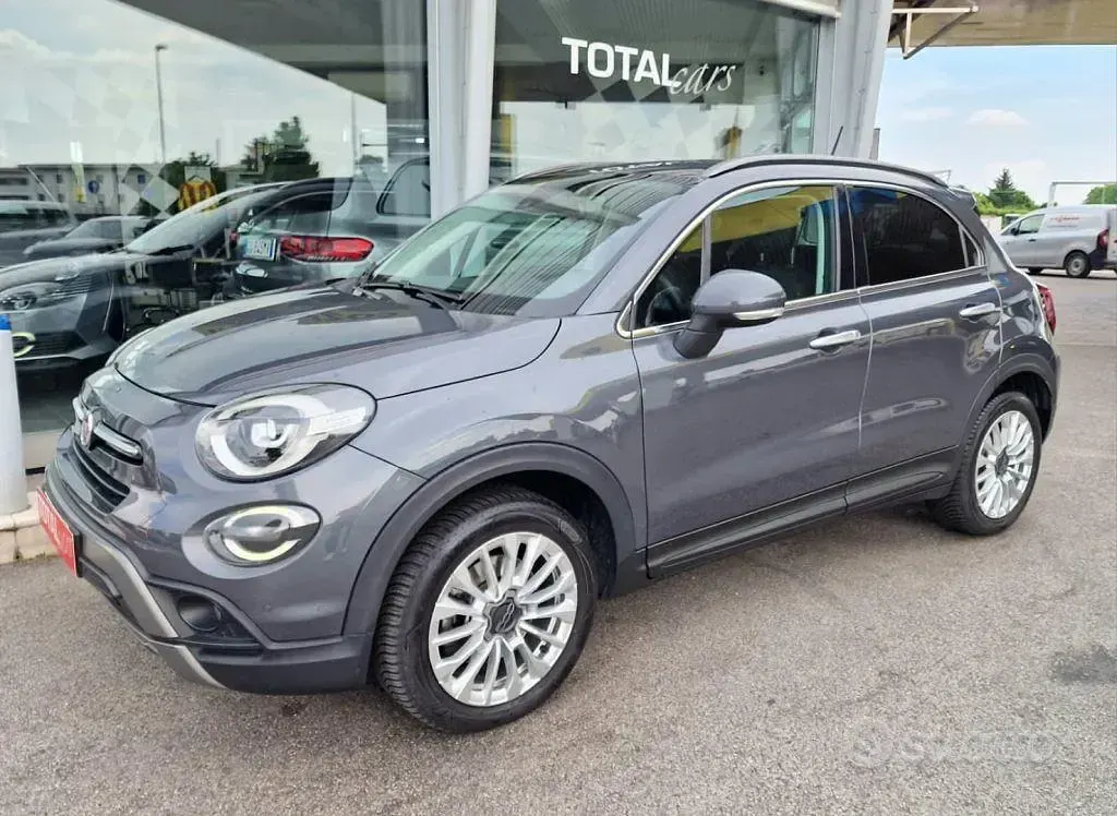 Usata Fiat 500X Lounge 120 CV (88 kW) 2018 Grigio SUV