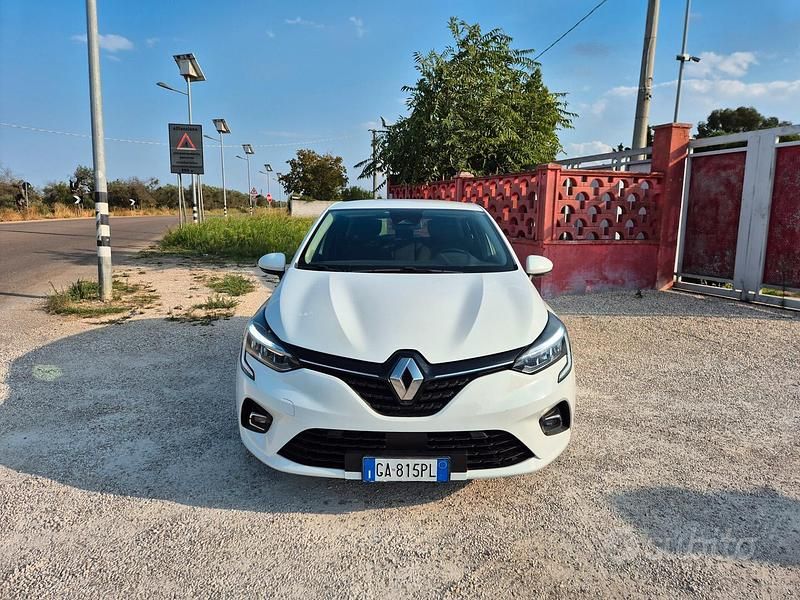 Usata Renault Clio V Intens 100 CV (73 kW) 2020 Bianco Berlina
