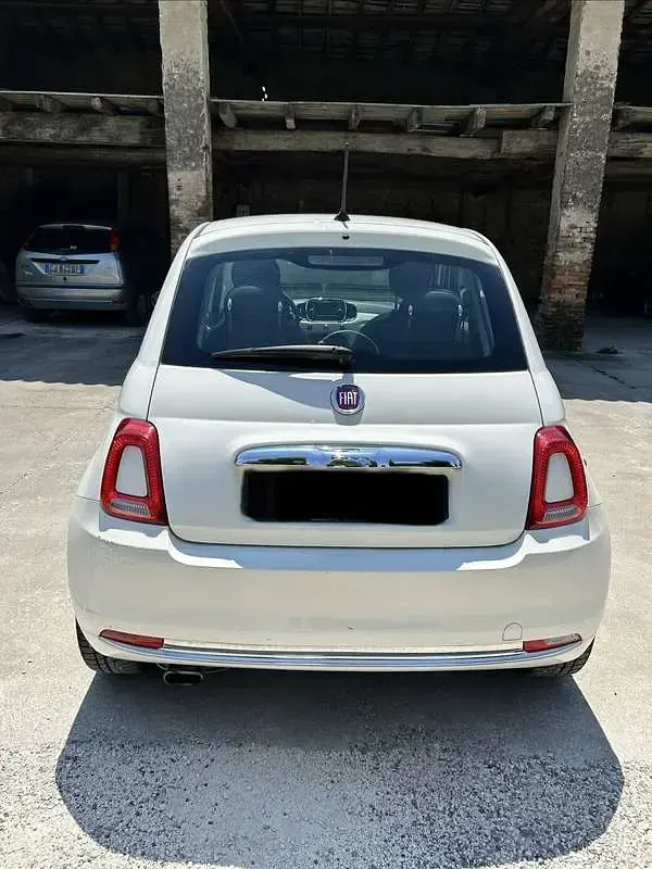 Usata Fiat 500 Lounge 86 CV (63 kW) 2015 Bianco Utilitaria