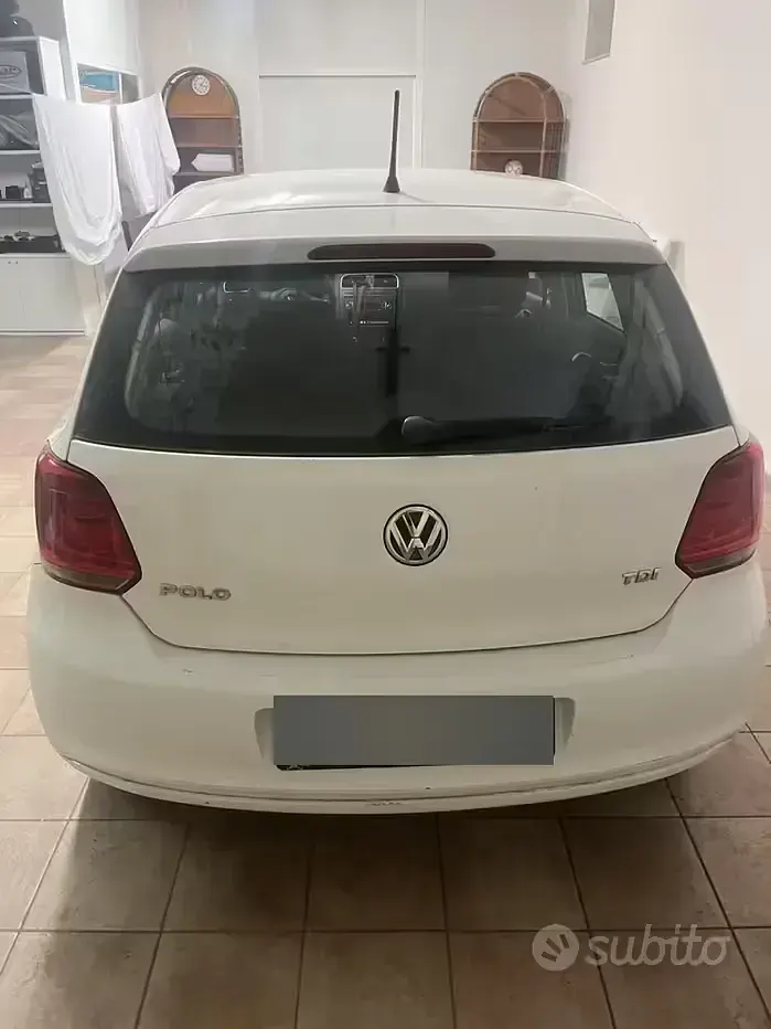 Usata VW Polo 75 CV (55 kW) 2014 Bianco Berlina