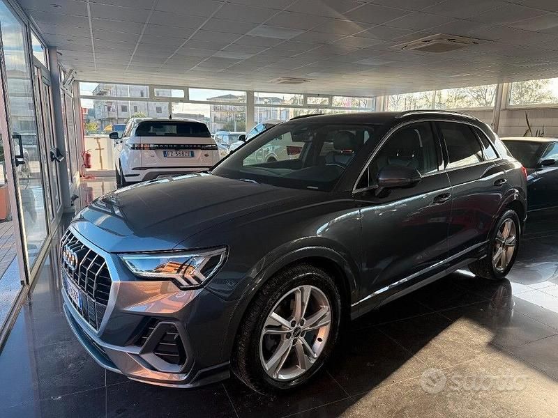 Usata Audi Q3 S-Line 150 CV (110 kW) 2021 Grigio antracite metallizzato SUV