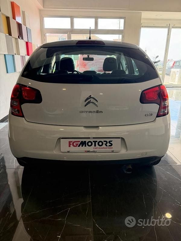 Usata Citroën C3 Exclusive 73 CV (53 kW) 2012 Bianco Berlina
