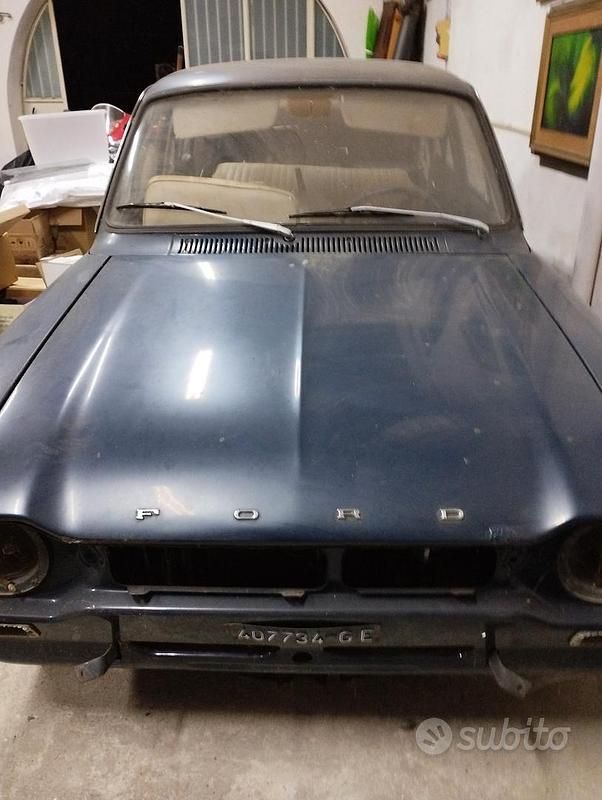 Usata Ford Escort 1970 Blu Berlina