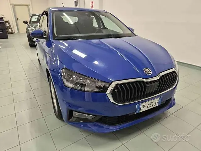 Usata Skoda Fabia Ambition 65 CV (47 kW) 2023 Bluazzurro Utilitaria