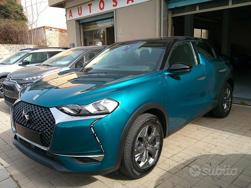 Usata DS Automobiles DS3 So Chic 101 CV (74 kW) 2020 Verde Station wagon
