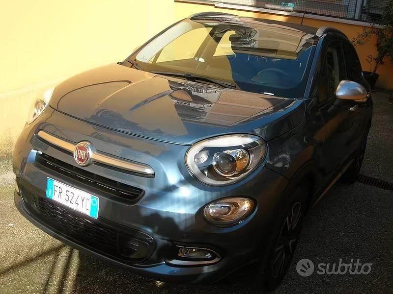 Usata Fiat 500X Mirror 120 CV (88 kW) 2018 Blu SUV
