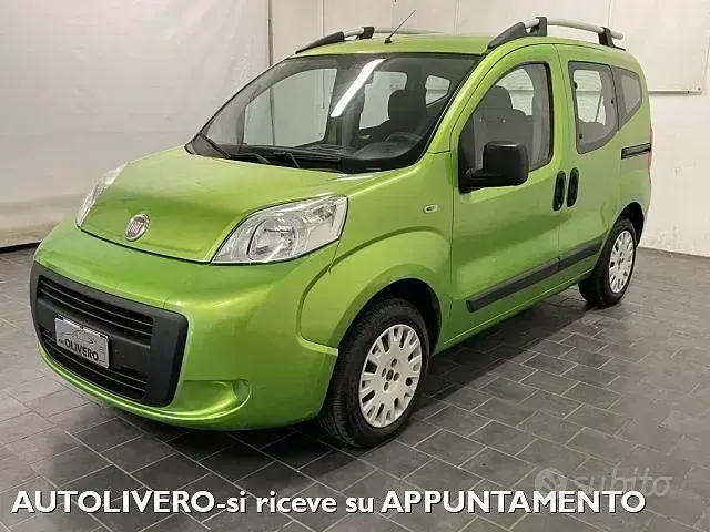 Usata Fiat Qubo Trekking 77 CV (56 kW) 2010 Verde Monovolume