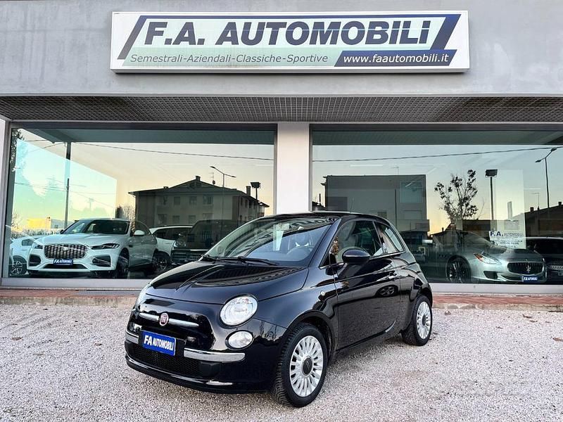 Usata Fiat 500 Lounge 69 CV (50 kW) 2014 Nero Utilitaria