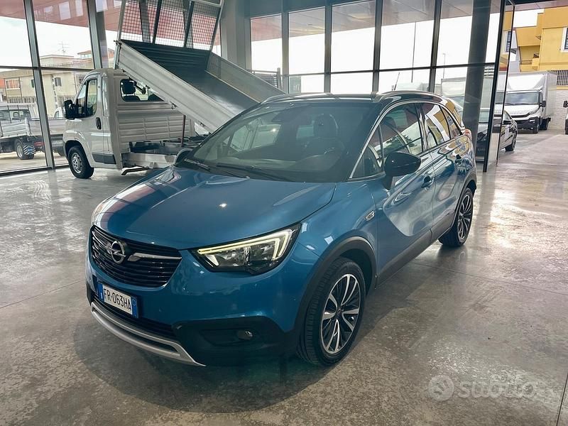 Usata Opel Crossland X Innovation 135 CV (99 kW) 2018 Blu SUV
