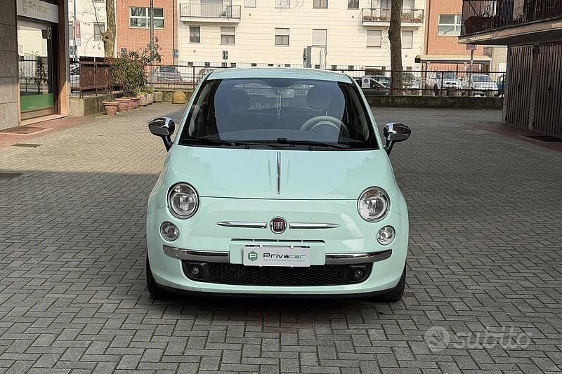 Usata Fiat 500 Pop 95 CV (69 kW) 2015 Blu Utilitaria