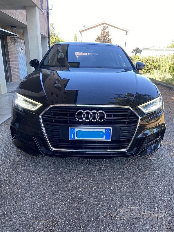 Usata Audi A3 Comfort 105 CV (77 kW) 2019 Nero Berlina