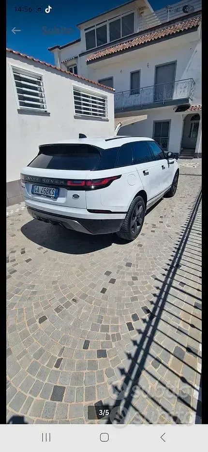 Usata Land Rover Range Rover Velar 180 CV (132 kW) 2020 Bianco SUV