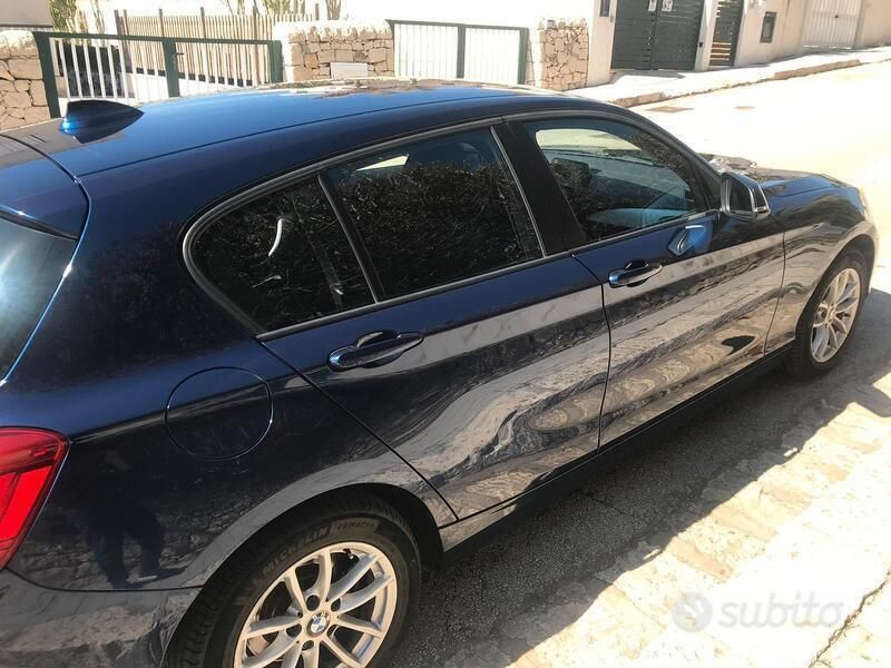 Usata BMW 120 2012 Blu Utilitaria