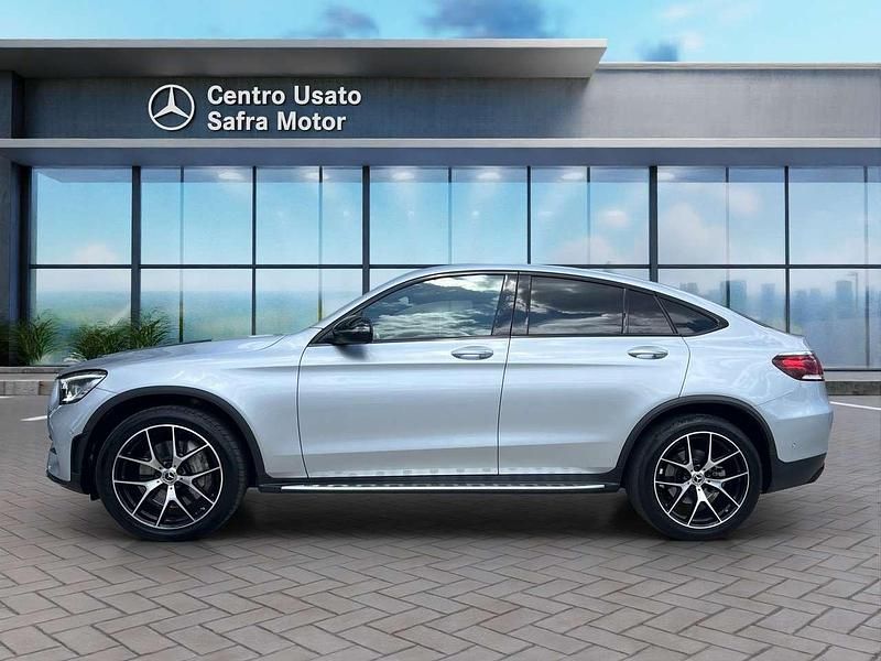 Usata Mercedes GLC220 Premium 194 CV (142 kW) 2020 Argento Coupé