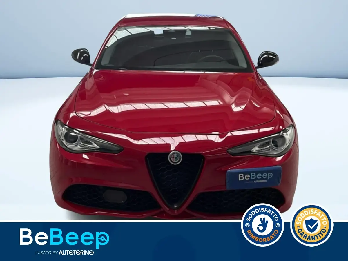 Usata Alfa Romeo Giulia Veloce 210 CV (154 kW) 2017 Rosso metallizzato Berlina